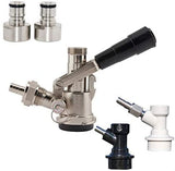 Keg Coupler Adapter Sankey to Ball Lock Quick Disconnect Conversion Kit