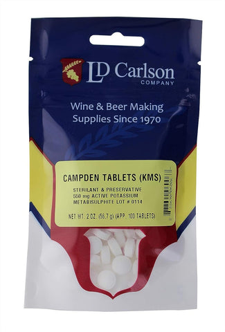 Campden Tablets - (approx 100 tablets) HomeBrewStuffPotassium Metabisulfite