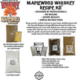 Maplewood Aged Whiskey Recipe Mash Kit