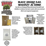 Midnight Double Oak Aged Whiskey Recipe Mash Kit
