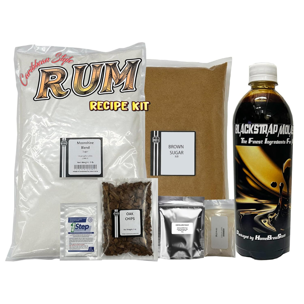 Gold Rum Recipe Kit – Make Caribbean-Style Rum at Home – Home Brew Stuff