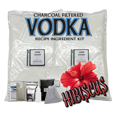 Hibiscus Vodka Recipe Mash Kit