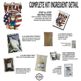 Wheat Whisky Recipe Kit – Grand Pappy's Style 100% Malt