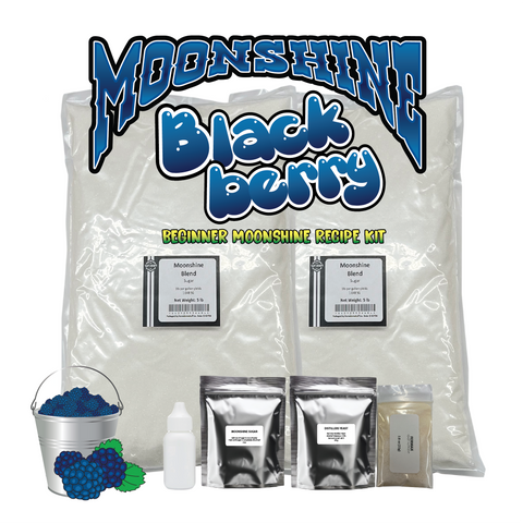 Beginner Blackberry Moonshine Recipe Kit