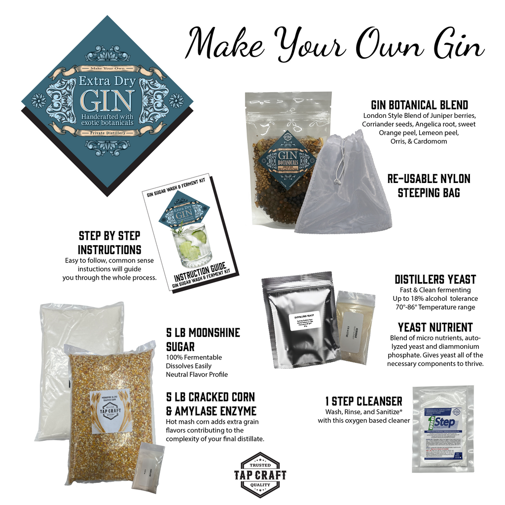 Complete Gin Mash & Fermentation Kit – Home Brew Stuff