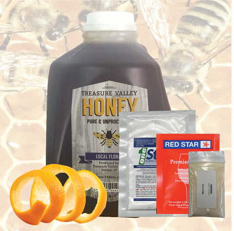 One Gallon Orange and Honey Mead Recipe Refill Kit