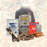 One Gallon Cinnamon, Vanilla and Oak Mead Making Refill Recipe Kit