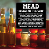 One Gallon Premium Mead Making Kit With a Wide Mouth Jug