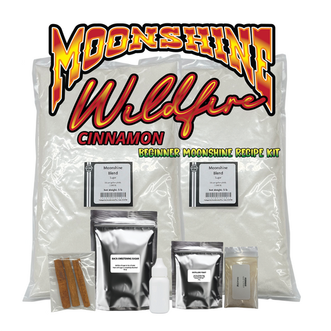 Wildfire Cinnamon Moonshine Sugar Mash Fermentation Kit