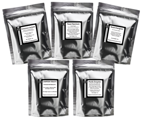 Basic Wine Additives Bundle