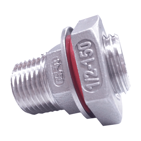 1/2" Weldless Bulkhead