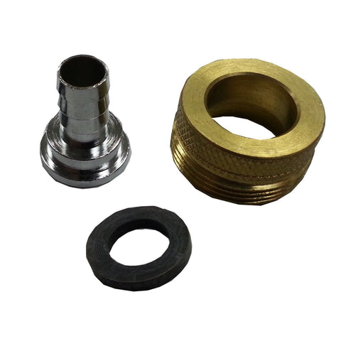 Draft Beer Line & Kegerator Cleaning Attachment Rubber Washer & 5/16" Tail Piece