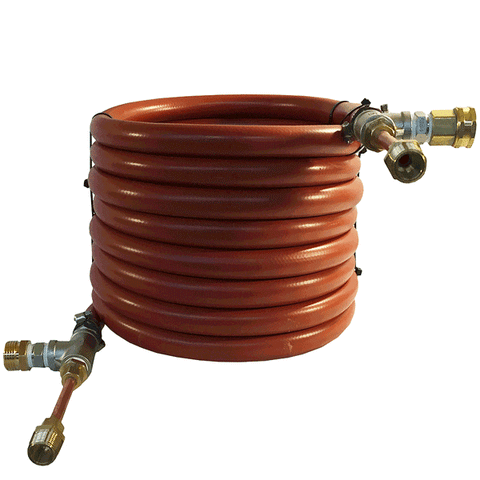 HomeBrewstuff Super efficient CounterFlow Wort Chiller With Optional Upgrade