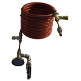HomeBrewstuff Super efficient CounterFlow Wort Chiller With Optional Upgrade