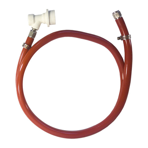 5/16" Gas Line Jumper Assembly - Ball Lock