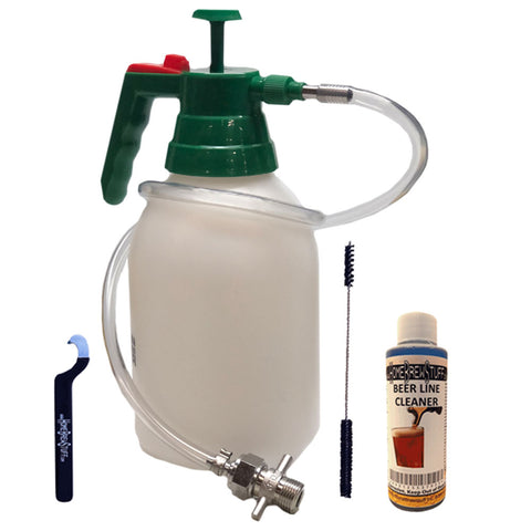 TAPCRAFT 1/2 Gallon Beer Line Cleaning Hand Pump Kit