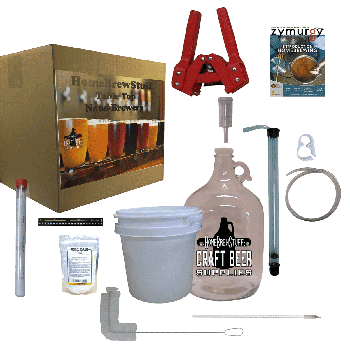 One Gallon Brewing Beginner Equipment Kit – Home Brew Stuff
