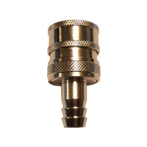 High Flow Chrome Quick Connect Socket x Barb